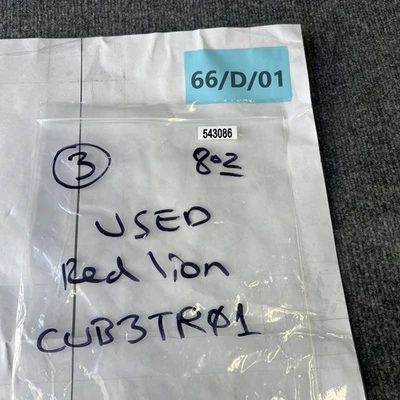Used Red Lion Controls CUB3TR01 Misc Electrical & Power Parts California US | Davliegogo LLC #1714180