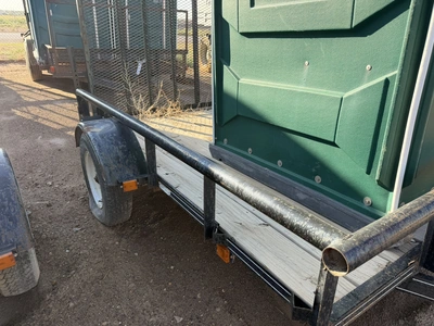 Used 2016 CARRYON TRAILERS 6X8GW2KPT UTILITY TRAILER Flatbed Trailers Texas US | Miedema Asset Management Group #1317076