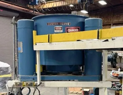 Tolhurst 32 x 20 perforate basket centrifuge, 316SS.