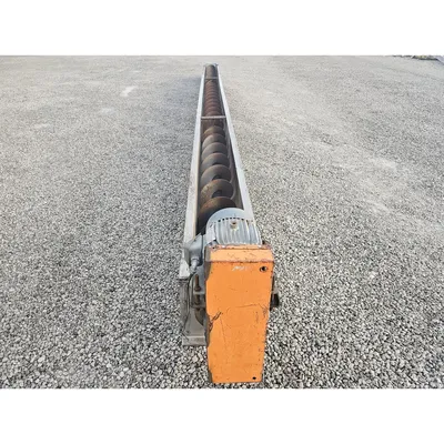 Used 12" Dia. x 34' Long Industrial Screw Conveyor