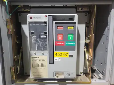 Low Voltage PDC / Switchgear Section, (1) 4000A, (5) 1200A Magnum DS Breakers, 600V 3PH