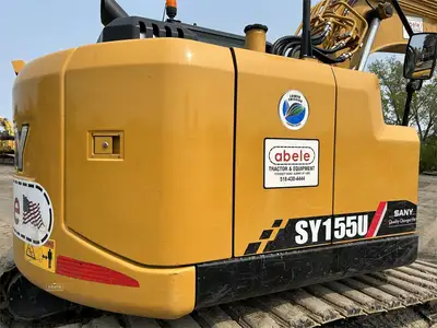 New | in-Stock 2021 SANY SY155U Crawler Excavators | Abele Tractor #1342862