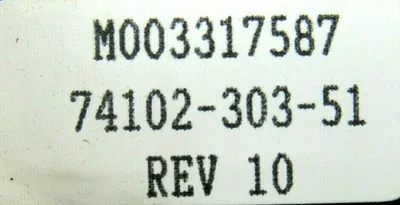 USED ALLEN BRADLEY 74102-303-51 DRIVE BOARD 7410230351 REV 10
