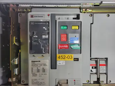 Low Voltage PDC / Switchgear Section, (2) 4000A, (5) 1200A, (1) 800A Magnum DS Breakers, 600V 3PH