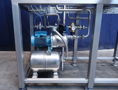 Westfalia SB 7-03-076 fat separator, 316SS.