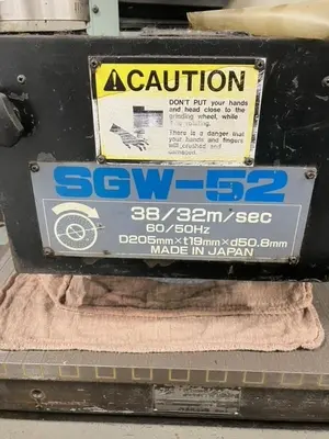 8" x 24" NAGASE MODEL SGW-52 3-AXIS SURFACE GRINDER