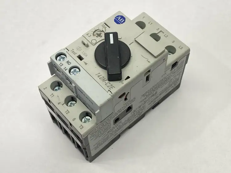 Used ALLEN-BRADLEY SER B MOTOR STARTER 6.3-10A W/ 140M-C-AFA10 CONTACT Starters | Maverick Industrial Sales #1100476