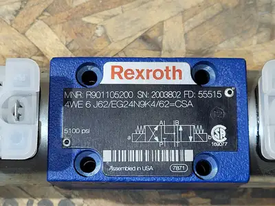 Used REXROTH R901105200 Parts (Hydraulics and Pneumatics) British Columbia CA | Lenmark #264406