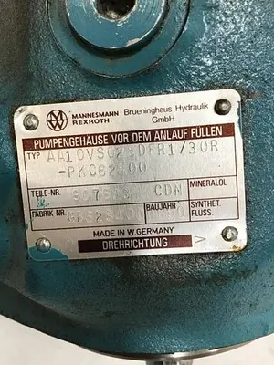 USED BRUENINGHAUS HYDRAULIK AA10VS028DFR1/30R