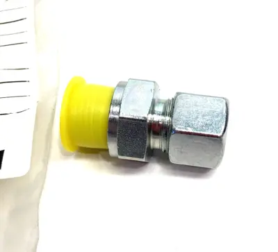 USED PARKER ERMETO DIN MALE STUD ADAPTER TUBE FITTING