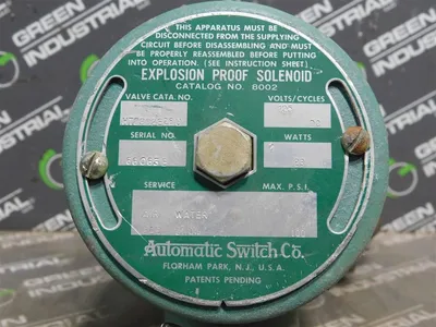 ASCO HT8302B26U Solenoid Valve 23W 125VDC 100 PSI Air Water Gas Lt. Oil New