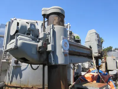 8' -19" Dayton & Bakewell, radial arm drill