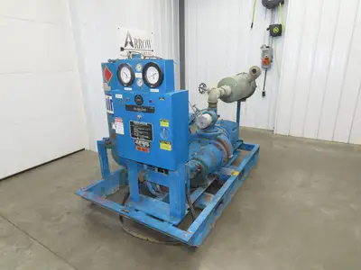 Quincy QSVI40ANN3 Rotary Screw Vacuum Pump 230/460V 40Hp Air Compressor 6456h
