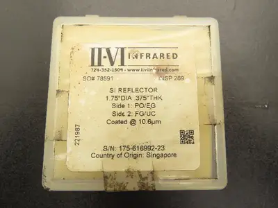 New | in-Stock II-VI INFRARED _UNKNOWN_ Miscellaneous MRO | Arrow Industrial #651104