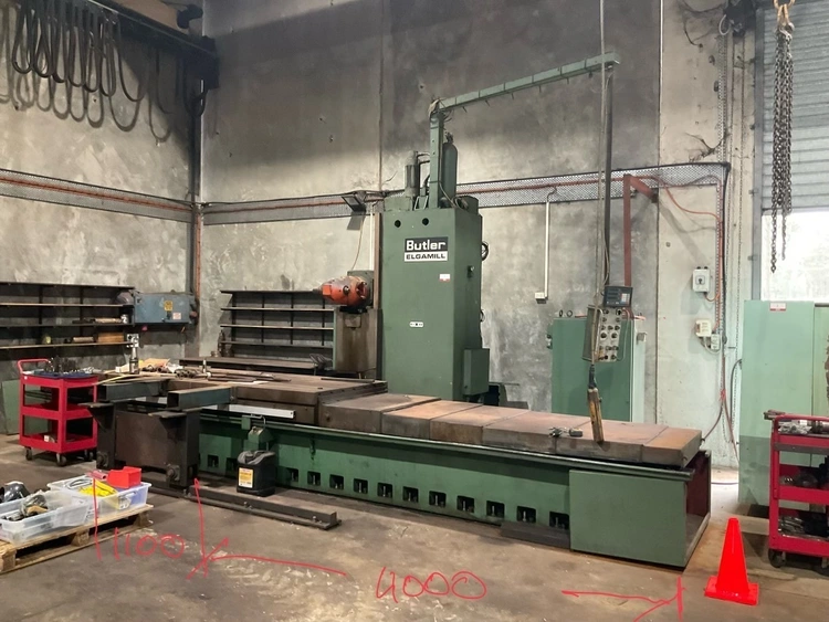 Used BUTLER ELGAMILL HI-POWER CR15-V3 Bed Type Mills AU | ESP Machinery Australia Pty Ltd #87503