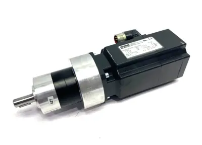 Used PARKER BRUSHLESS SERVO MOTOR 0 BRAKE W/ PM 62 GEAR UNIT 46:1 Servo Motors | Maverick Industrial Sales #1105326
