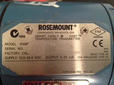 USED Rosemount 3144P