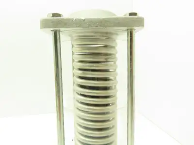 Plast-o-matic DS125V-NC 1 1/4" Shutoff Valve Spring Return NC Pneumatic Powered