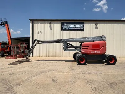 Used 2017 SKYJACK SJ63AJ ARTICULATING BOOM LIFT Articulating Boom Lifts Alberta CA | Adcock Equipment #1502434
