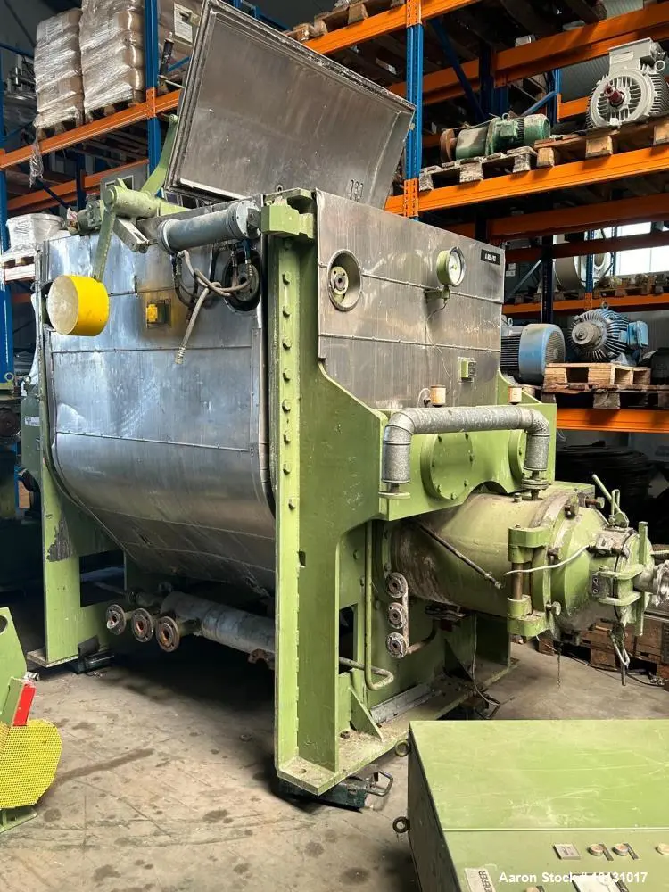 Used WERNER & PFLEIDERER UK2000AEL Double Arm Mixer Extruders Illinois US | Aaron Equipment #141790