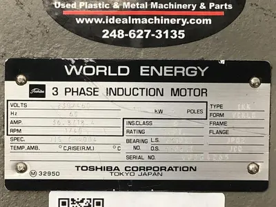 USED TOSHIBA JIS C 4004 15 HP
