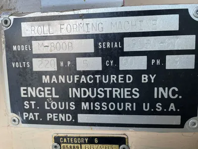 USED ENGEL M-800B