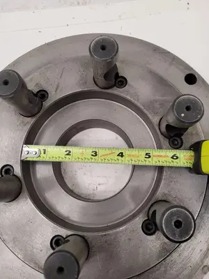 Used BUCK CHUCK D1-8 LATHE CHUCK MOUNT – 12IN DIAMETER Misc Industrial Equipment Kentucky US | Aucto #686955