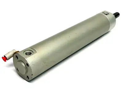 NCGBN32-0500 | SMC  Round Body Actuator 1-1/4' Bore 5' Stroke - Used