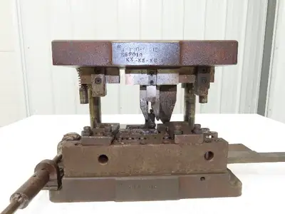 Punch Press 2 Back Post Die Shoe Set 11x9" Rectangle 2" Stroke