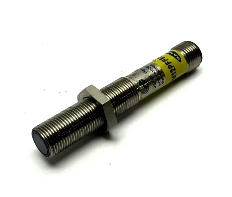 Used BANNER METAL M12 SERIES BARREL MOUNT SENSOR, FIXED FIELD, 77195 Sensors | Maverick Industrial Sales #1105910