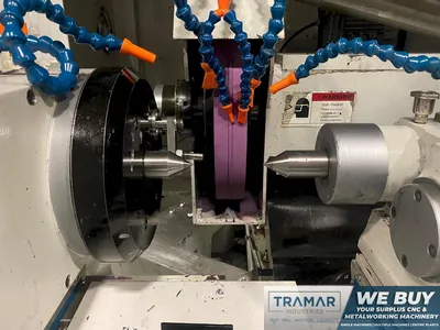 Used 2012 SUPERTEC G32P-50CNC Cylindrical Grinders Including Plain & Angle Head Michigan US | Tramar Industries #419645