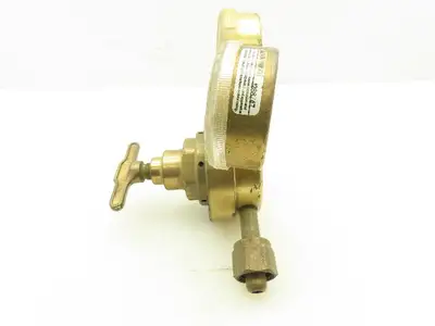 Flame Tech VHOR-21 Heavy Duty Single Stage Oxy Compressed Reg T-Bar Adj 3000PSI