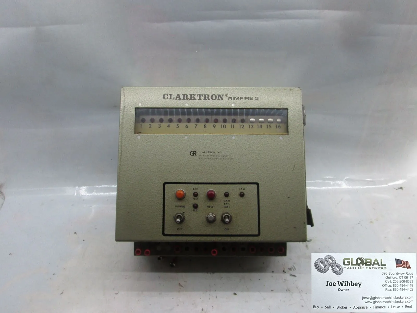 Clarktron Rimfire-3 Press Die Protection Probe Box 1-12 / 16 Stations