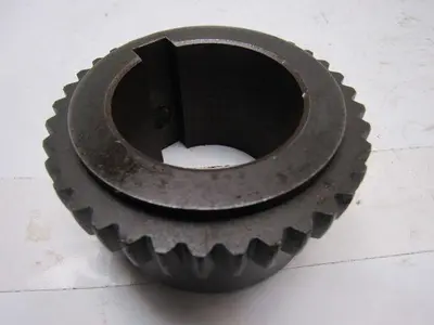 Waldron Gear Size 2-1/8 Powerlign Coupling Assembly 1-5/8"  & 2-1/8"Keyed Bore