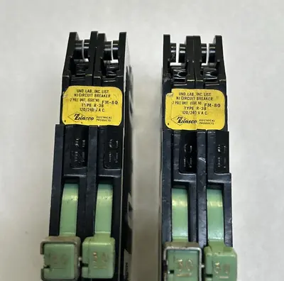 Used ZINSCO R-38 Circuit Breakers | Surplus Asset Holdings #1189148