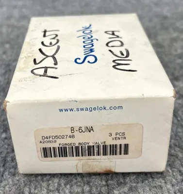 Used Swagelok B-6JNA Pump & Valve Parts California US | Davliegogo LLC #1705511