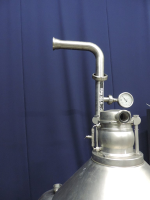 Alfa-Laval MRPX 514 HGV-74C cold milk separator, 316SS.