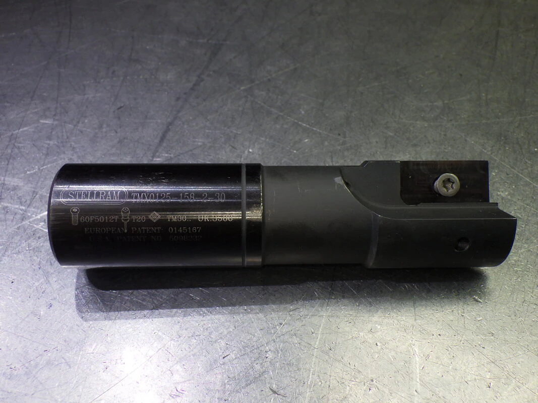 Stellram 1.54" 2 Flute Coolant Thru Thread Mill 1.25" Shank TMX0125-158-2-30 (LOC987B)