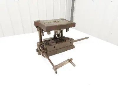 Punch Press 2 Back Post Die Shoe Set 11x9" Rectangle 2" Stroke