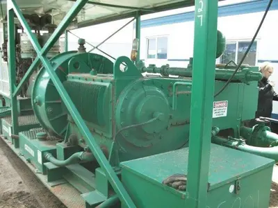 USED OILWELL S-856-10, (FORMERLY S-824-10) 5X8 TRIPLEX MUD PUMP PACKAGE