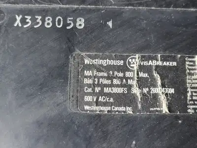 USED WESTINGHOUSE MA3800FS
