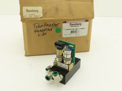 Ransburg A11463-01 Transducer Pressure Sensor Assembly PA2016
