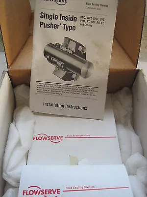 NEW FLOWSERVE 991604 SINGLE INSIDE PUSHER PTO-HW 2.125" SHAFT 107954