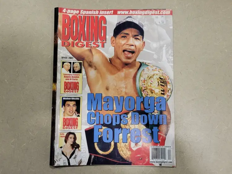 Used BOXING DIGEST APRIL 2003 Office Equipment British Columbia CA | Lenmark #267382