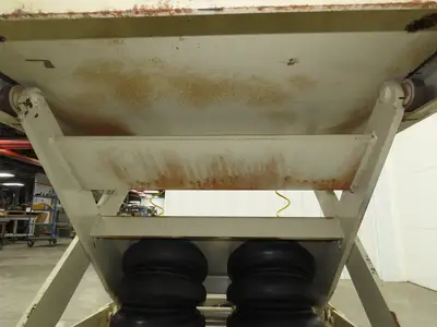 Airfloat Pneumatic Lift Tilt Table Tote Tipper 4000lbs 29° Degree 55x42" Top