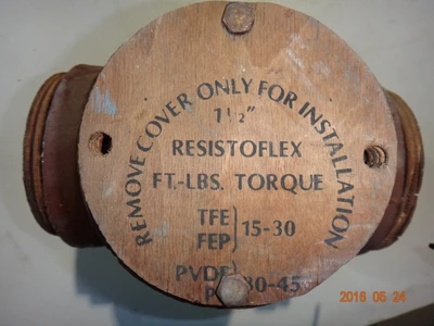1.5" Resistoflex Cross PTFE Lined, 150