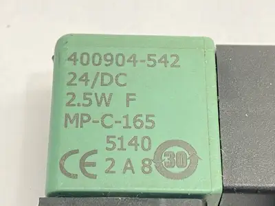 18900036-24/DC | ASCO  Pneumatic Solenoid Valve 24VDC - Used