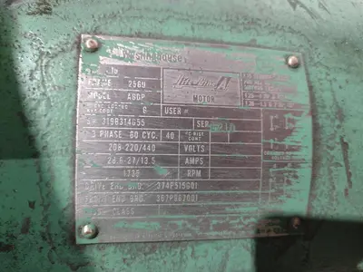 8' X 1/4" WYSONG MODEL #825 MECHANICAL POWER SQUARING SHEAR: STOCK #23635