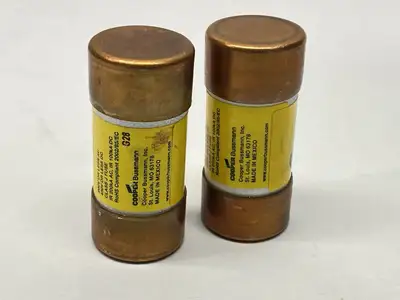 DFJ-40 | Cooper Bussmann  Drive Fuse 40A 450VDC 600VAC LOT OF 2 - Used