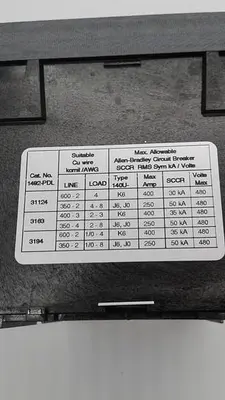 Used ALLEN-BRADLEY ALLEN-BRADLEY CIRCUT BREAKER 1492-PDL3163 Circuit Breakers | ND Industrial Surplus #1211853